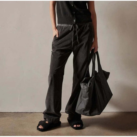 James Perse Pants - James Perse Pant Womens 1/S Goji Pigment Wide Wale Corduroy Relaxed Fit NWT $325